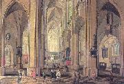 Neeffs, Peter the Elder Interior of the Cathedral at Antwerp USA oil painting artist